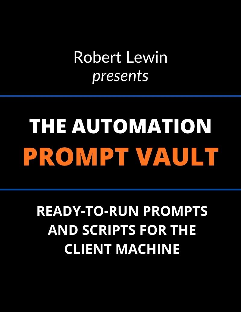 The Automation Prompt Vault | Digital Booth